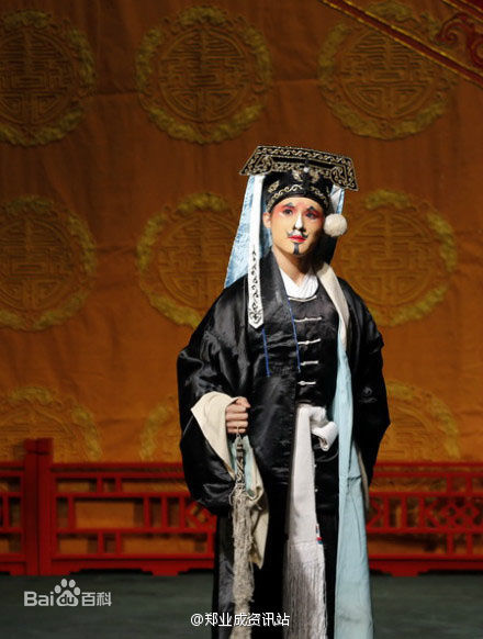 郑业成京剧扮相生活照相册
