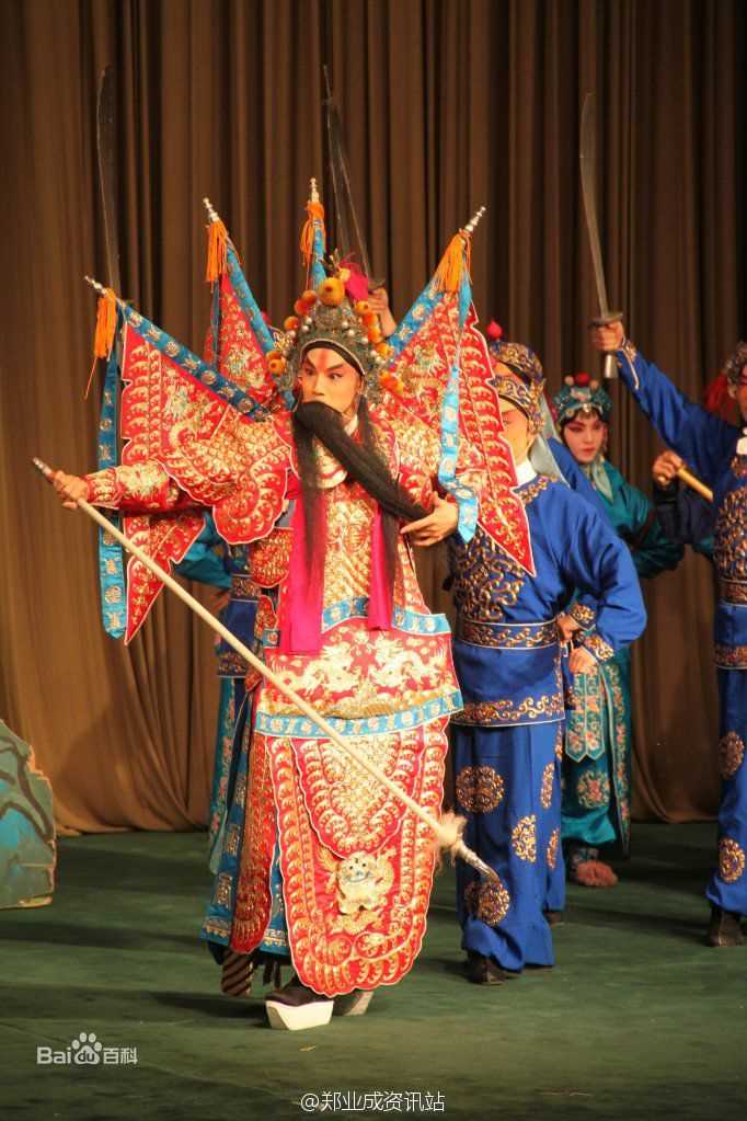 郑业成京剧扮相生活照相册