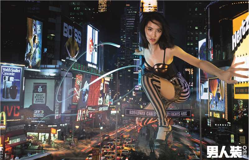 高清董琦(kiki)在-《男人装》中的图集