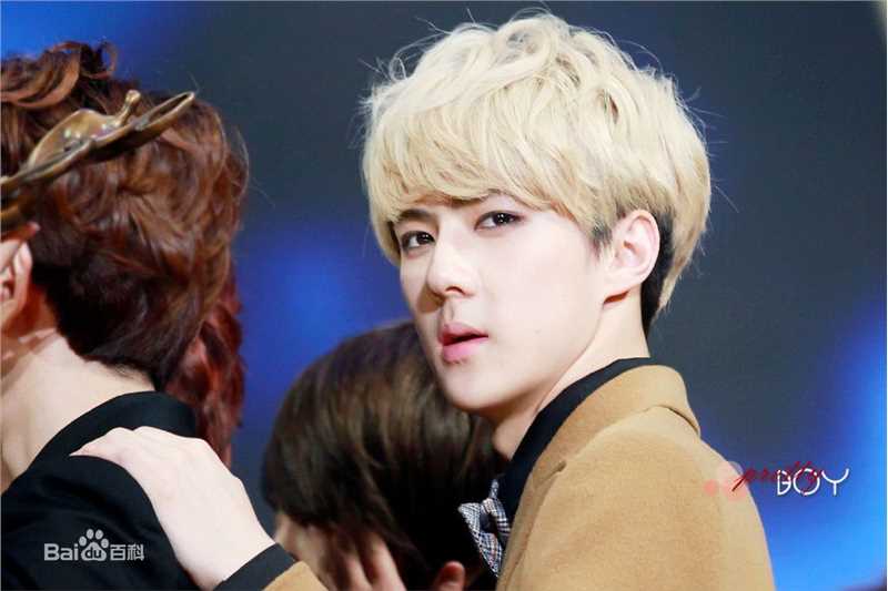 吴世勋(（韩文名）、SE HUN（官方艺名）、Oh SeHun)雕刻美男前后照片