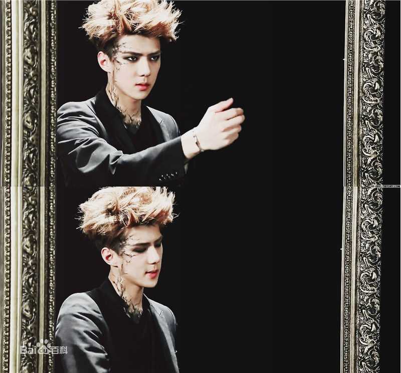 精选吴世勋(（韩文名）、SE HUN（官方艺名）、Oh SeHun)在翻拍神话MV 《Yo》中的图册