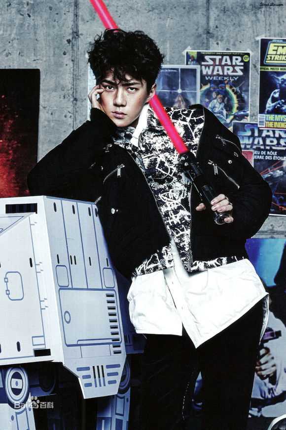 吴世勋(（韩文名）、SE HUN（官方艺名）、Oh SeHun)美颜盛世素颜照相册