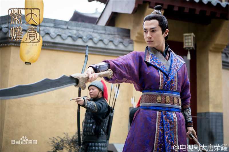 茅子俊在《大唐荣耀》安庆绪中的