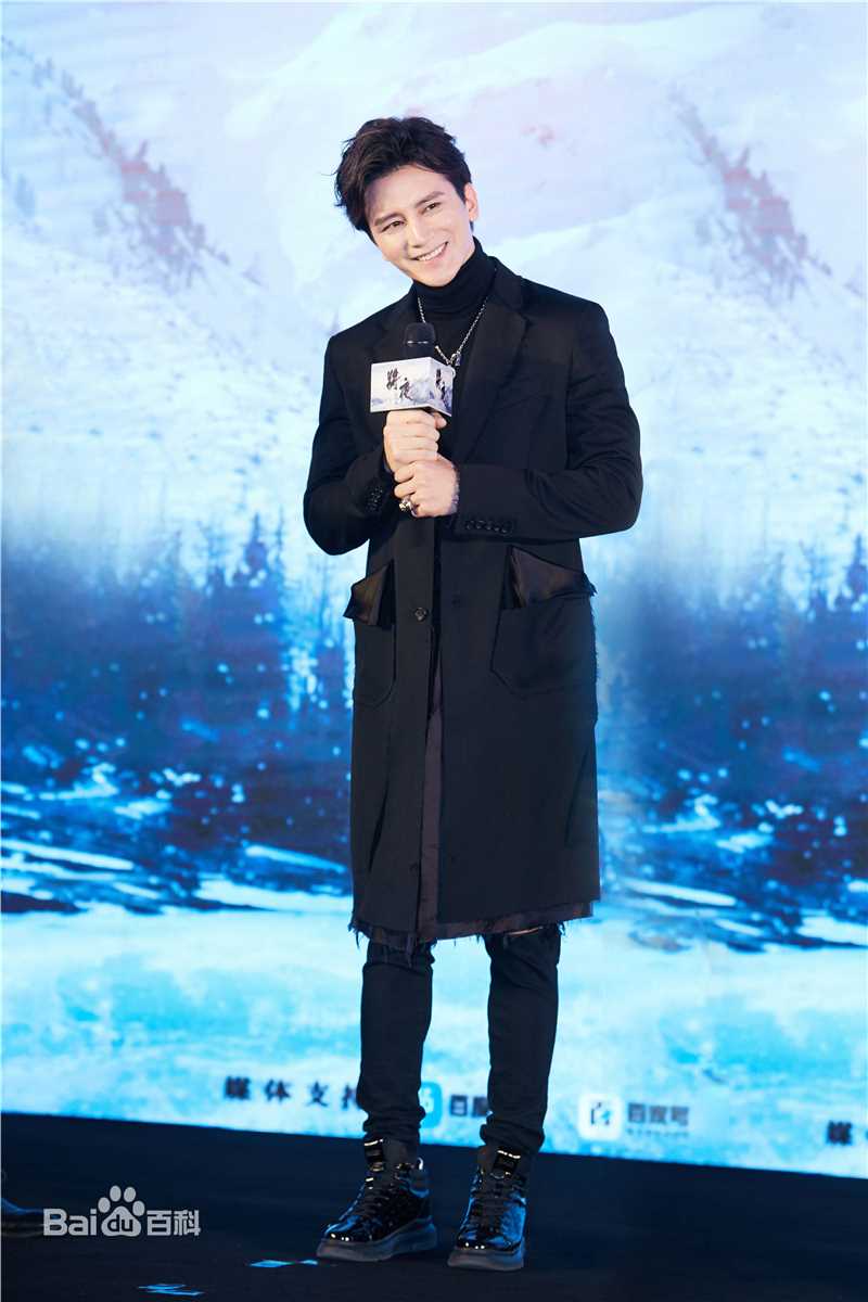 最优质孙祖君(Kris)在《将夜》发布会中的