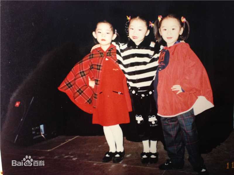 袁冰妍(Crystal)童年照图册