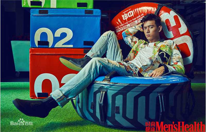 李现在《时尚健康》中的
