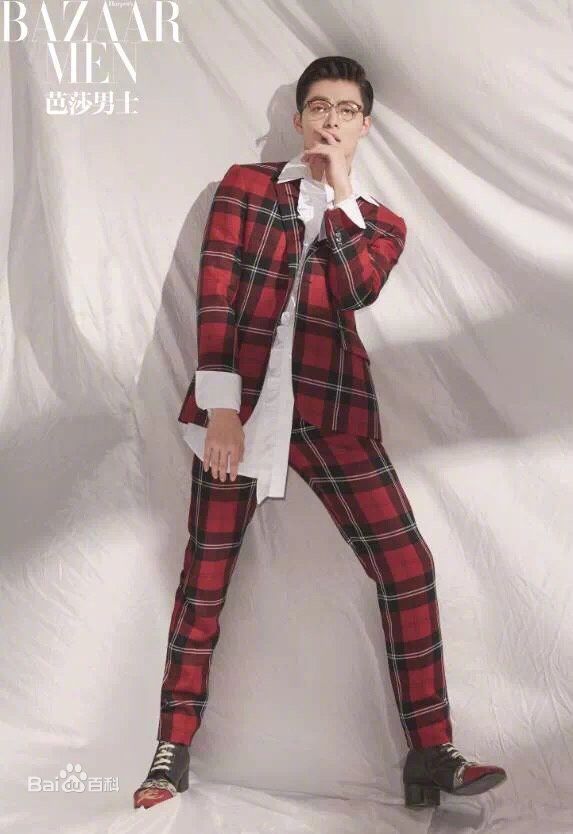 张铭恩芭莎男士图册