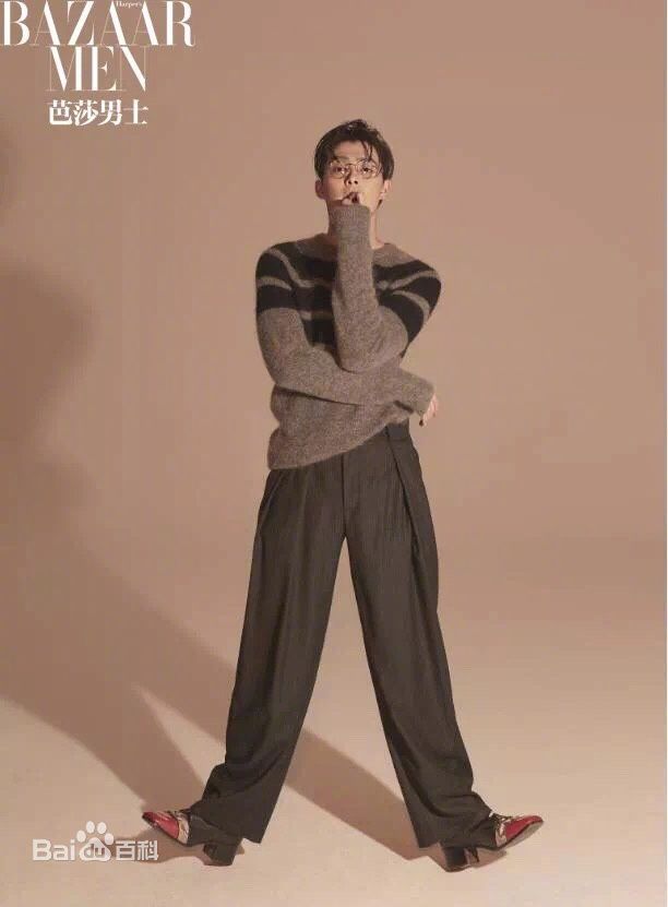 张铭恩芭莎男士图册