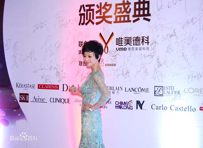 石筱群 颁奖典礼前后照片