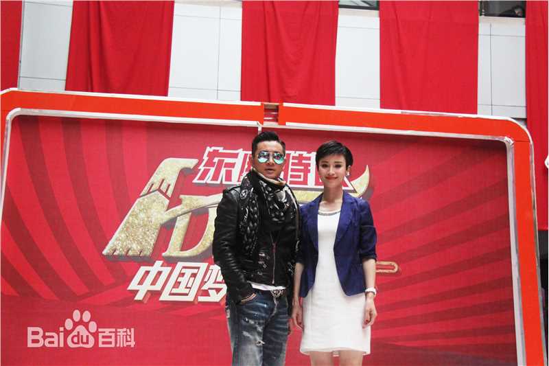 石筱群在作客《中国梦想秀》节目中的