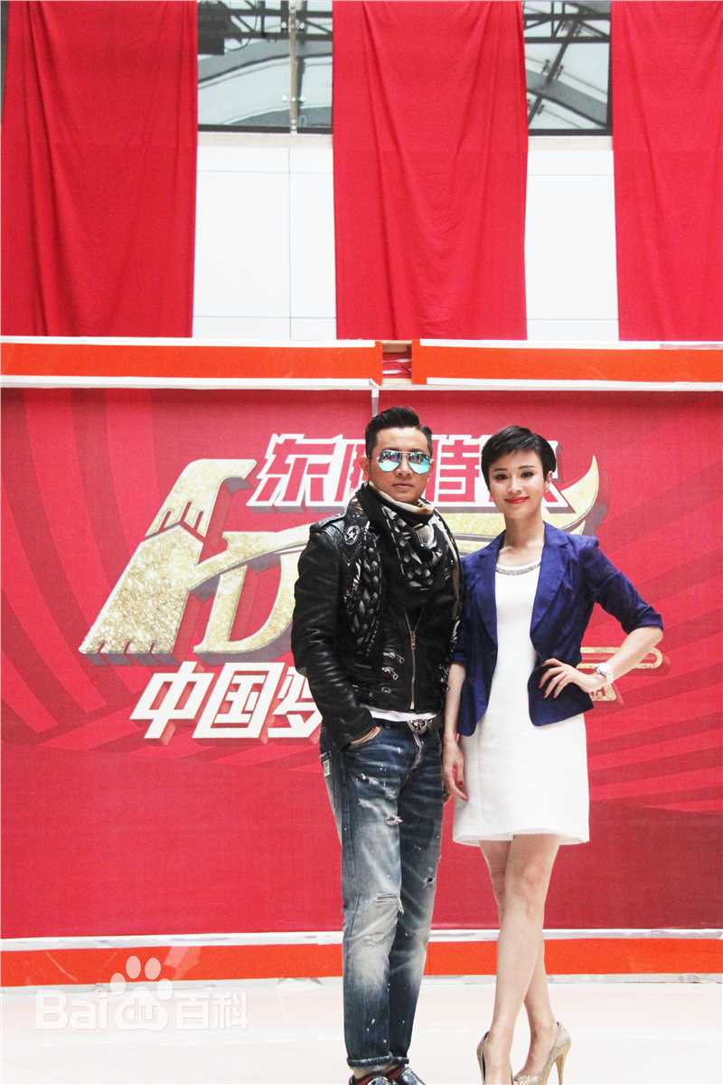 石筱群在作客《中国梦想秀》节目中的