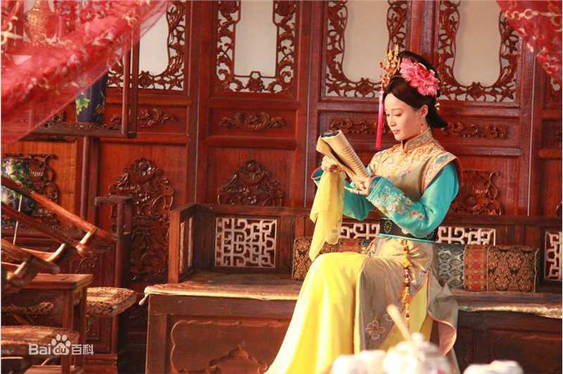 最新石筱群在《乾隆秘史》饰秋影中的壁纸