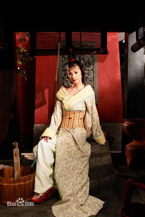 石筱群在2008年《母仪天下》花絮中的