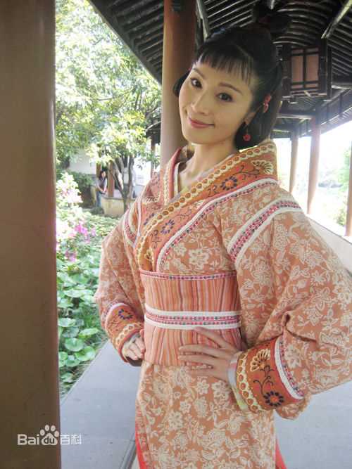 石筱群在2008年《母仪天下》花絮中的