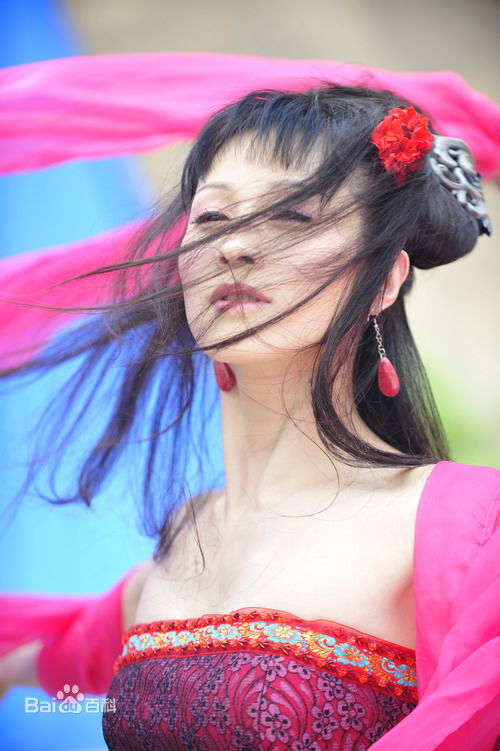 石筱群在2008年《母仪天下》花絮中的