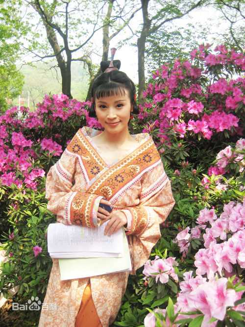 石筱群在2008年《母仪天下》花絮中的