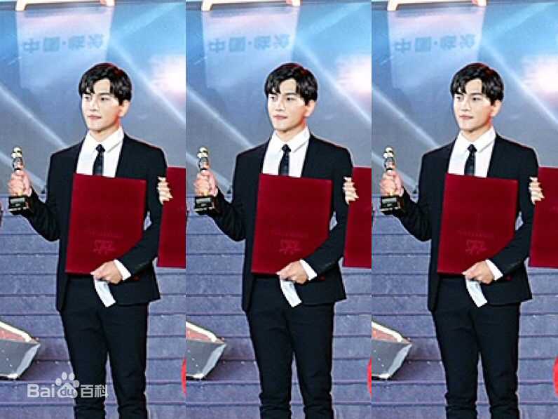 罗翔颁奖盛典登台领奖素颜照相册