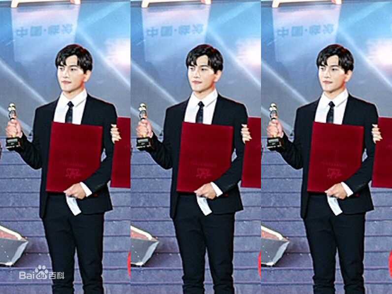 罗翔颁奖盛典登台领奖素颜照相册