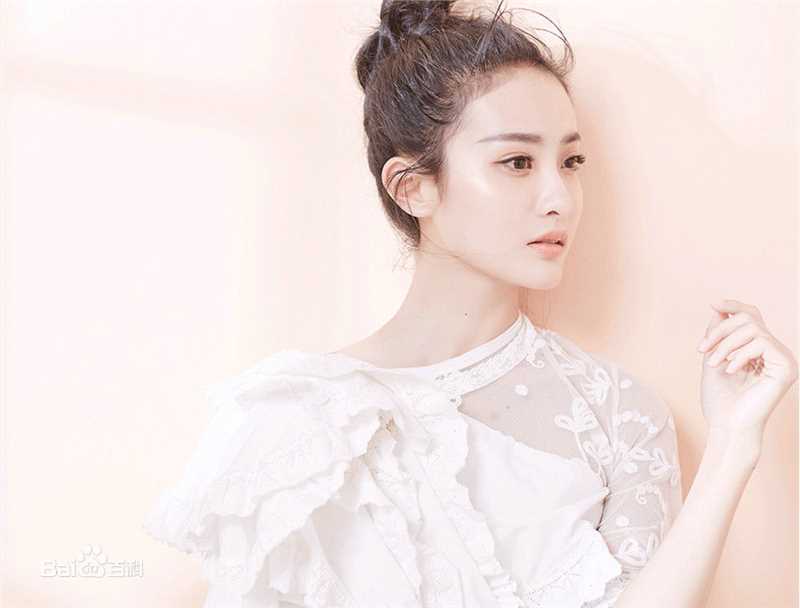 赖雨濛精选纯白连衣裙新图册