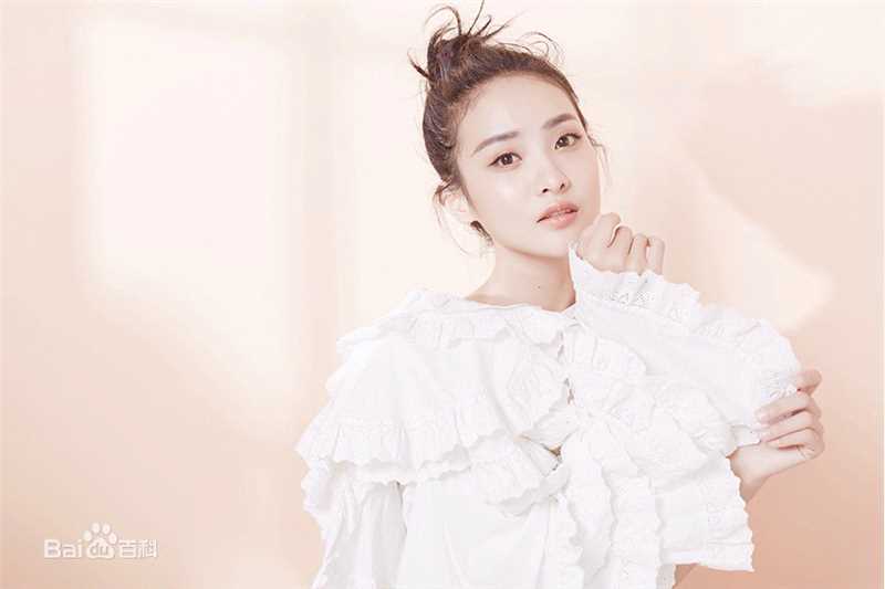 赖雨濛精选纯白连衣裙新图册