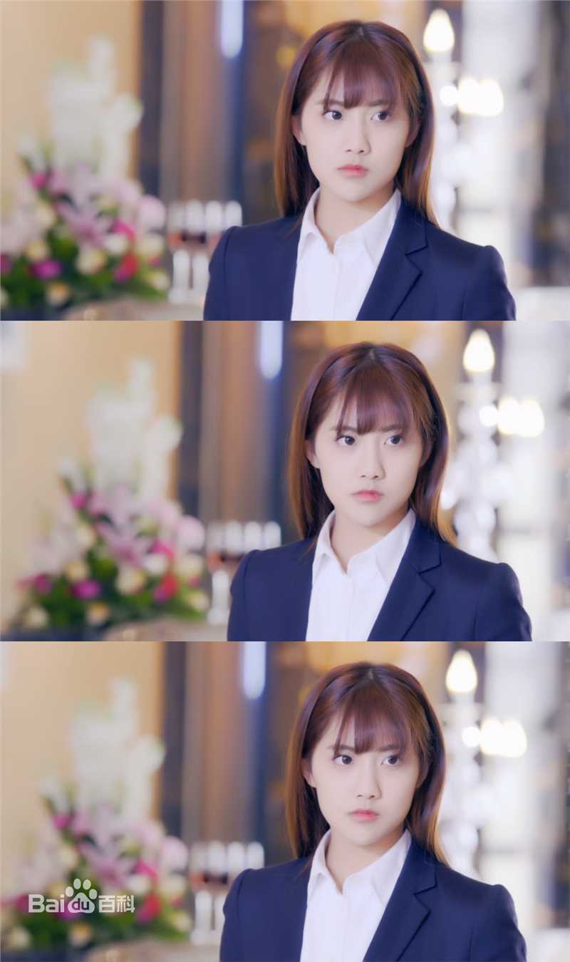 最新李艺彤(カチューシャガ，whitehairpin)在《贴身校花》饰演瞿雪儿中的壁纸