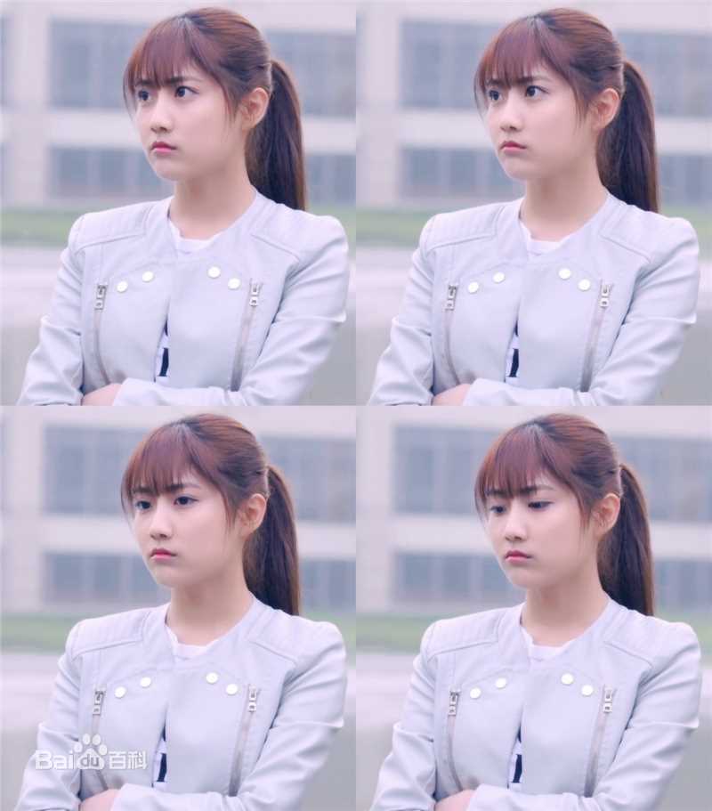 最新李艺彤(カチューシャガ，whitehairpin)在《贴身校花》饰演瞿雪儿中的壁纸