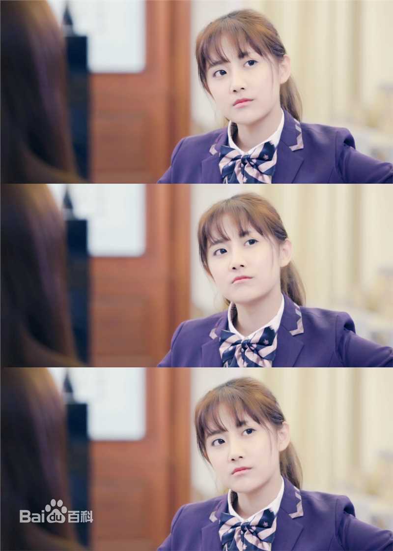 最新李艺彤(カチューシャガ，whitehairpin)在《贴身校花》饰演瞿雪儿中的壁纸