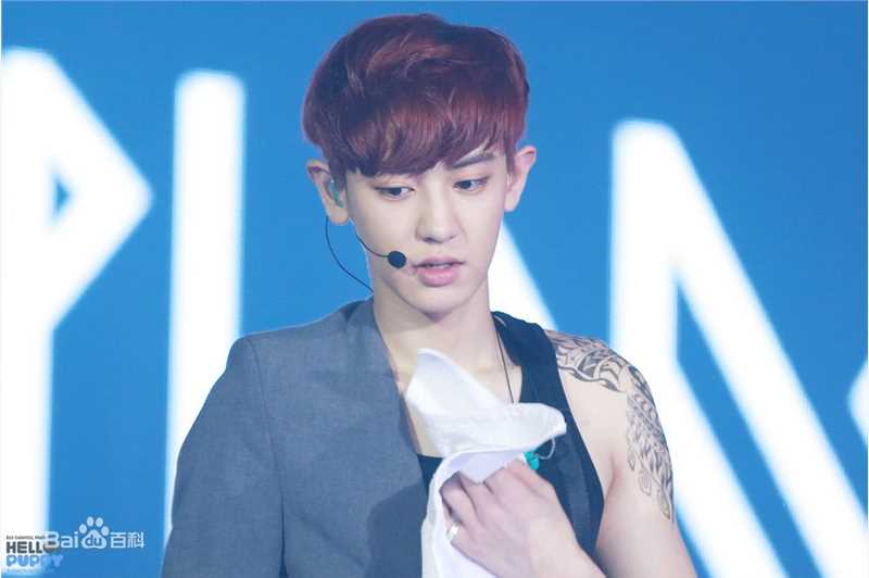 朴灿烈(（韩文名）、Park Chanyeol（官方艺名）)舞台照前后照片