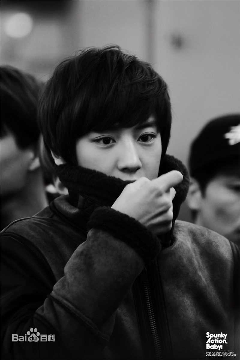 朴灿烈(（韩文名）、Park Chanyeol（官方艺名）)饭拍素颜照相册