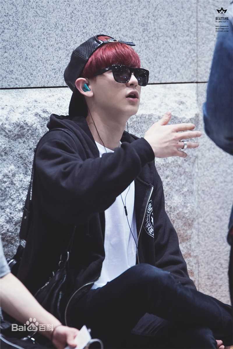 朴灿烈(（韩文名）、Park Chanyeol（官方艺名）)饭拍素颜照相册