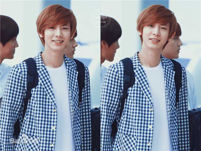 朴灿烈(（韩文名）、Park Chanyeol（官方艺名）)前后照片