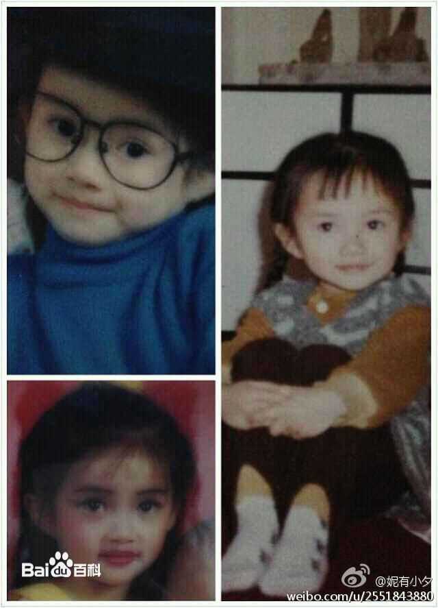 付梦妮(Mini)童年时期图片图集