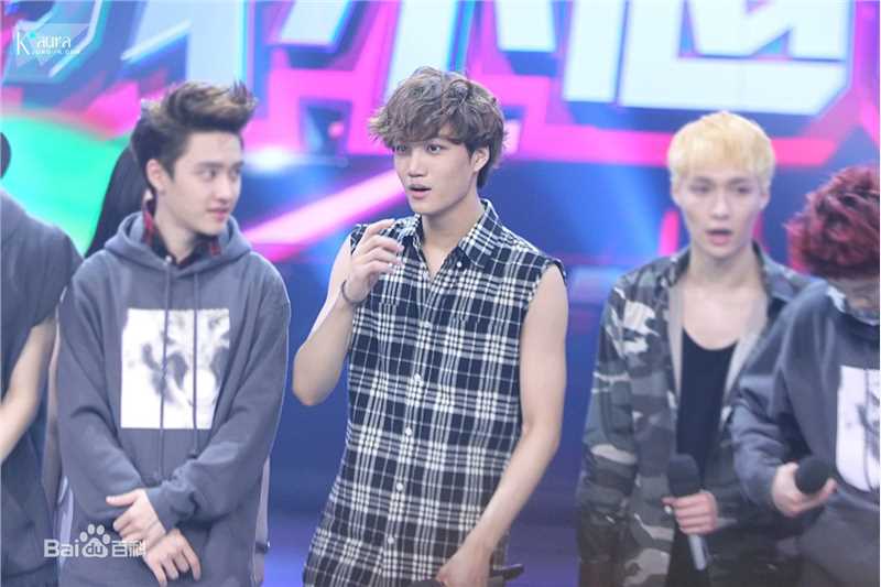 金钟仁(KAI（官方艺名）， ， （韩文名），Kim Jong In)节目照性感图片图集