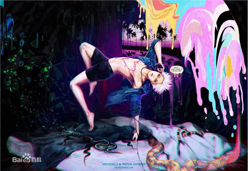 金钟仁(KAI（官方艺名）， ， （韩文名），Kim Jong In)粉丝作品前后照片