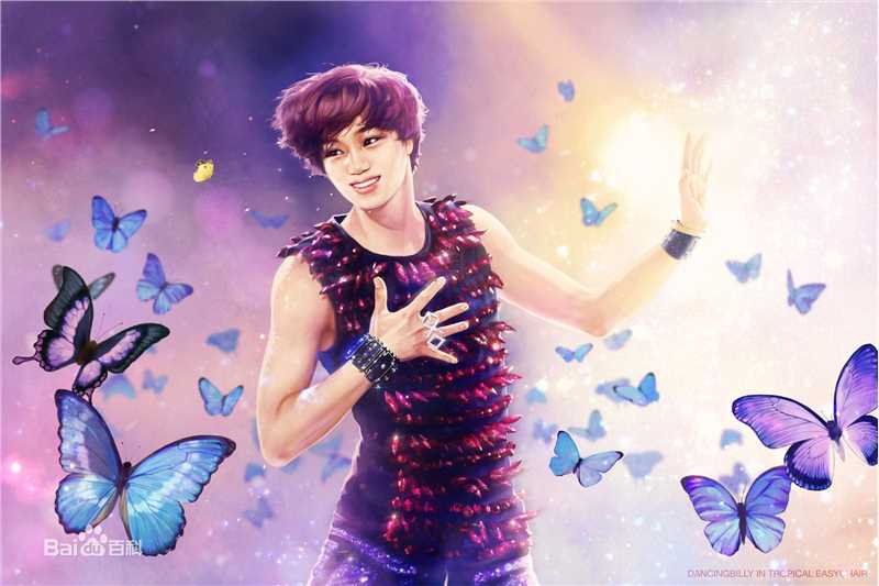 金钟仁(KAI（官方艺名）， ， （韩文名），Kim Jong In)粉丝作品前后照片