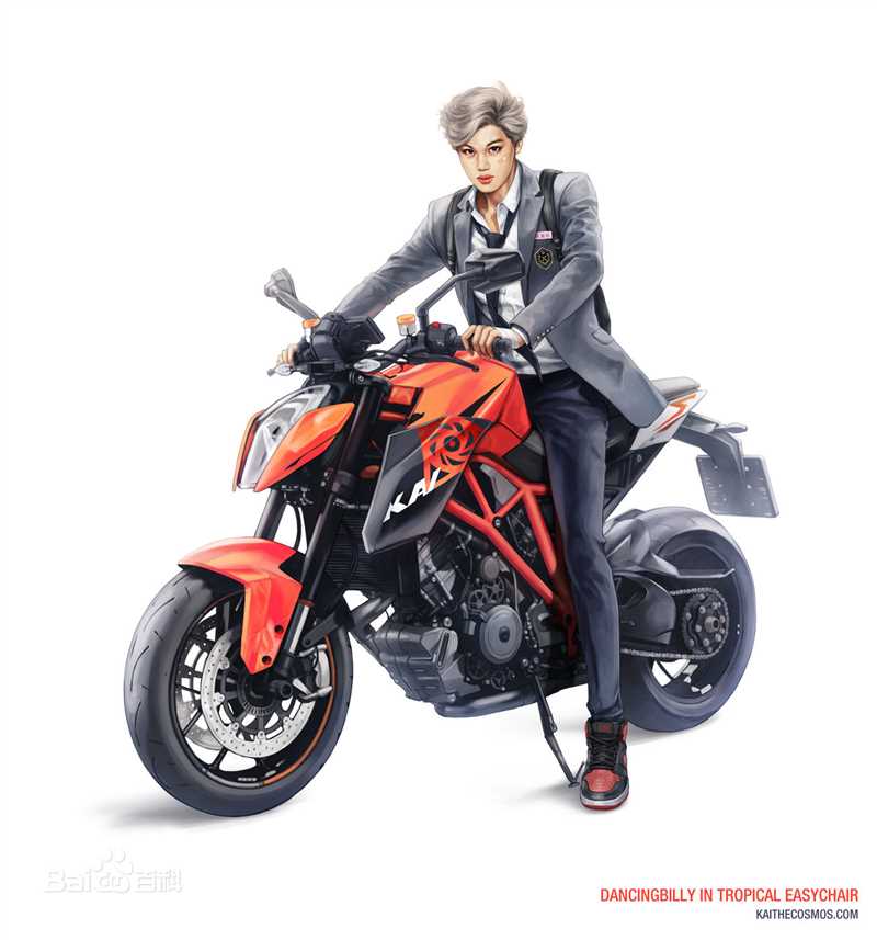 金钟仁(KAI（官方艺名）， ， （韩文名），Kim Jong In)粉丝作品前后照片