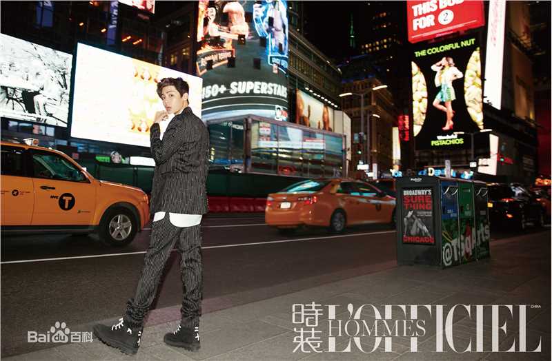 侯明昊(Neo)时装男士生活照相册