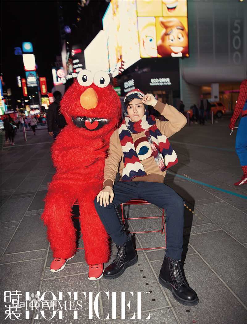 侯明昊(Neo)时装男士生活照相册