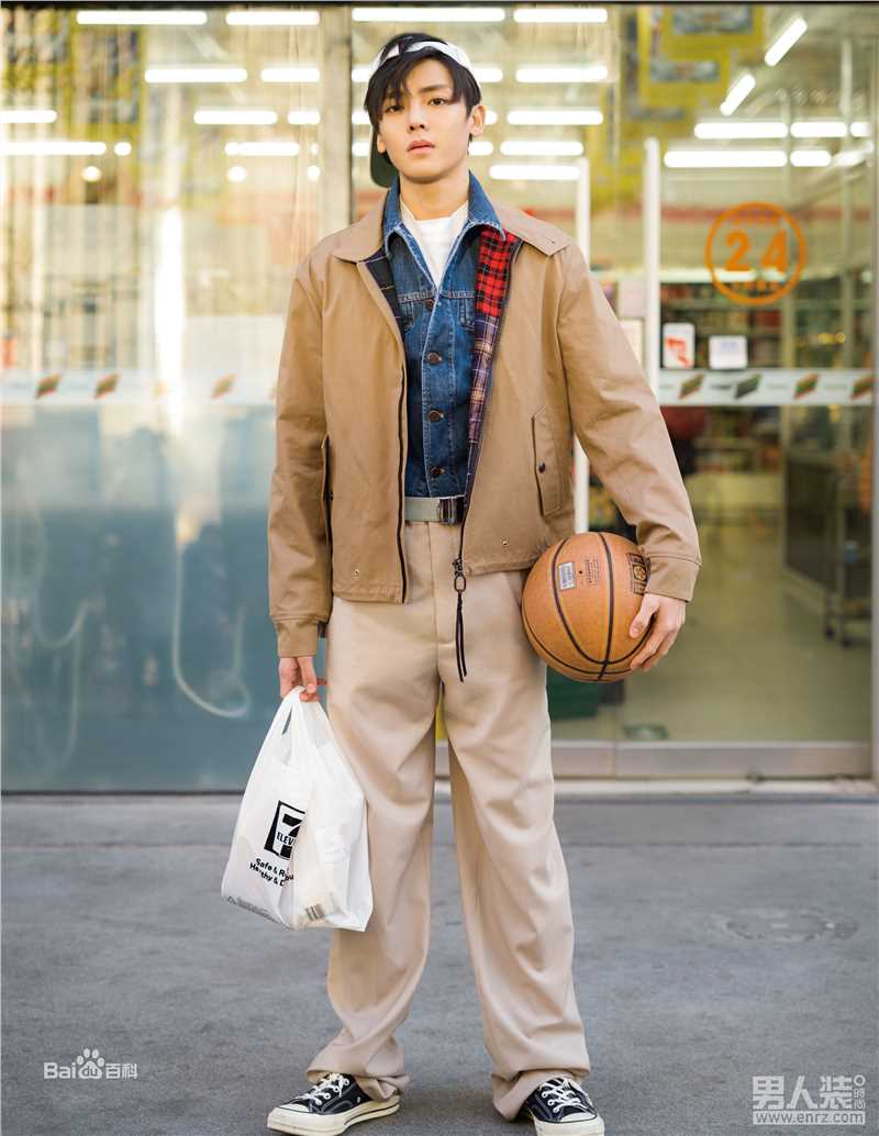 侯明昊(Neo)男人装素颜照相册