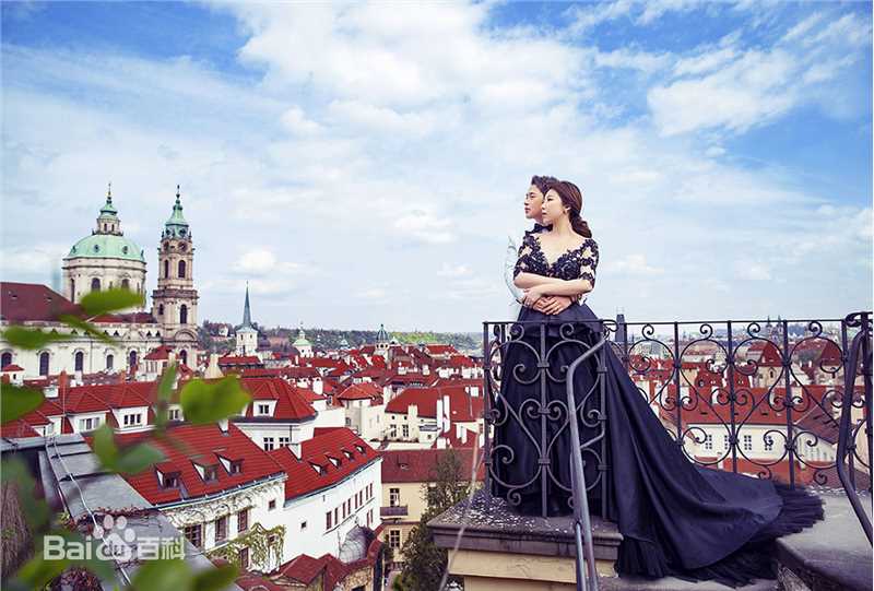 董春辉最新浪漫婚纱壁纸