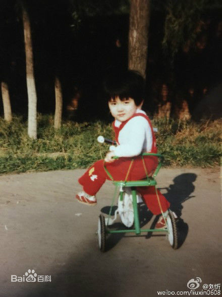 刘忻(Moraynia（中文音译：莫莱妮亚）)童年生活照