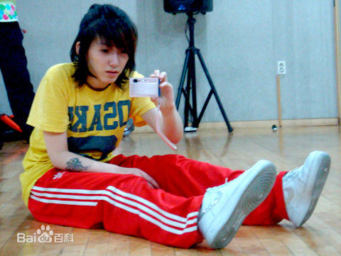 刘忻(Moraynia（中文音译：莫莱妮亚）)韩国培训（2008.3.18-2008.9.19）前后照片