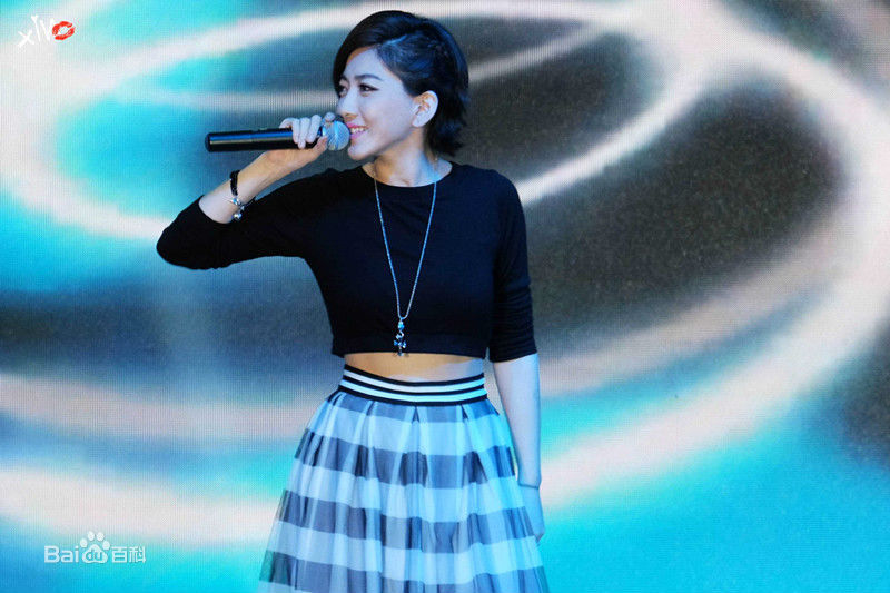 刘忻(Moraynia（中文音译：莫莱妮亚）)出席活动素颜照相册