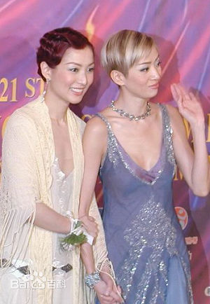 梅艳芳(Anita Mui，アニタ ·ムイ)与好友图集图片图册