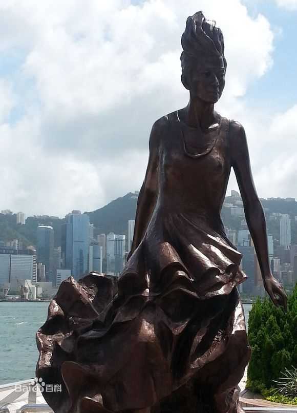 梅艳芳(Anita Mui，アニタ ·ムイ)铜像素颜照相册