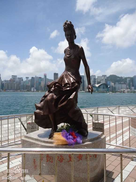 梅艳芳(Anita Mui，アニタ ·ムイ)铜像素颜照相册