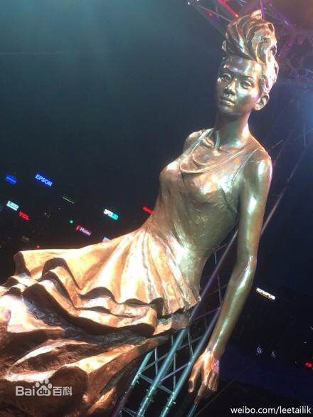 梅艳芳(Anita Mui，アニタ ·ムイ)铜像素颜照相册