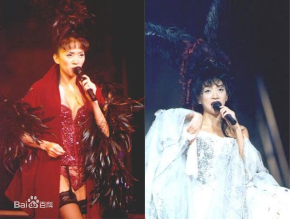 梅艳芳(Anita Mui，アニタ ·ムイ)1995年一个美丽的回响演唱会素颜照相册