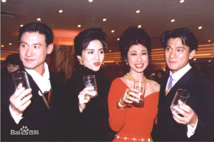 梅艳芳(Anita Mui，アニタ ·ムイ)合影壁纸壁纸