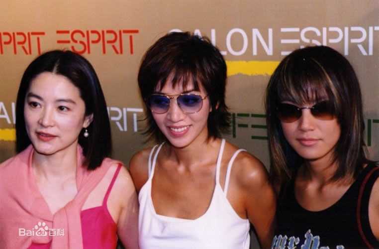 梅艳芳(Anita Mui，アニタ ·ムイ)合影壁纸壁纸